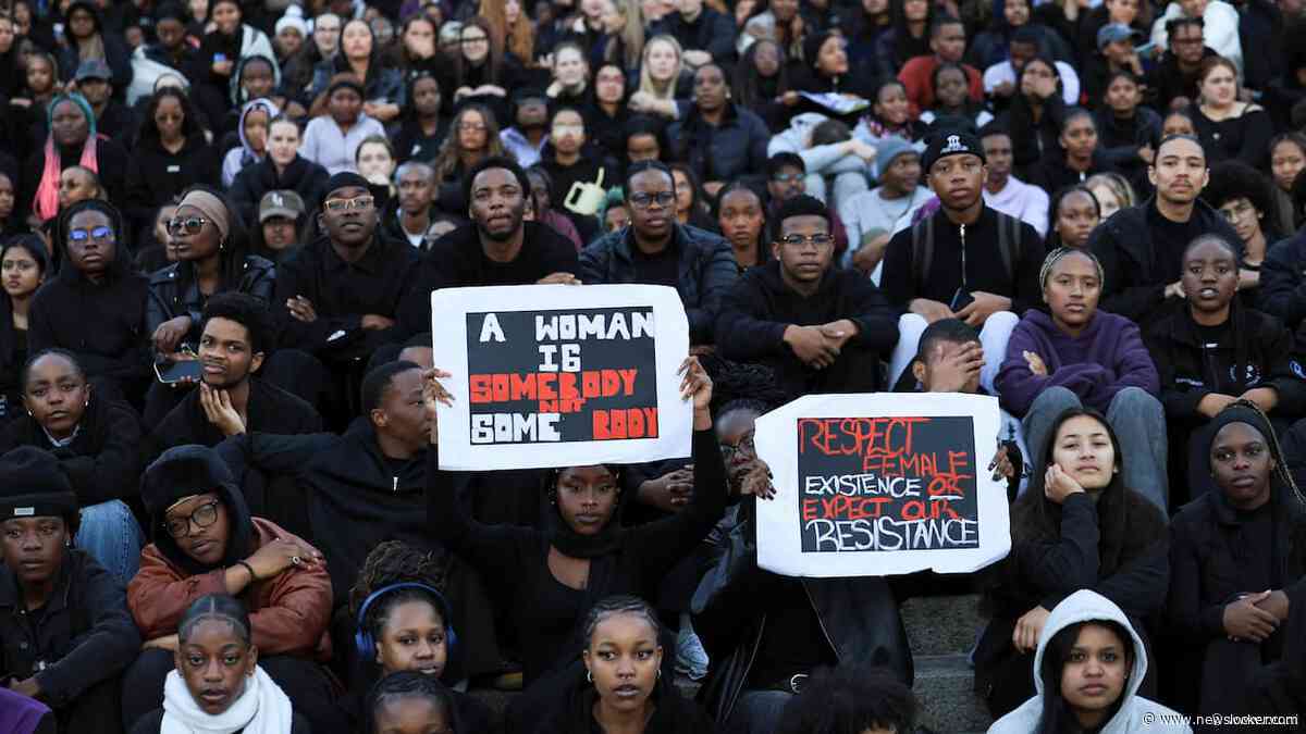 Zuid-Afrikanen demonstreren tegen vrouwengeweld na moord op negen vrouwen
