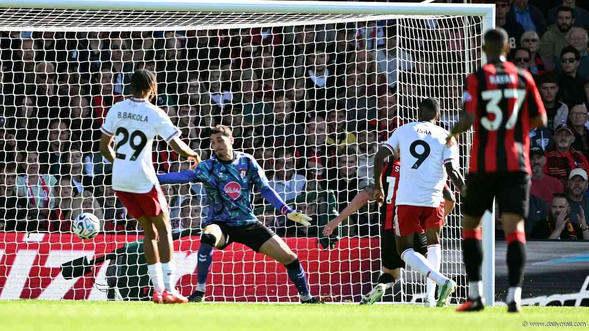 Bournemouth vs Liverpool - Premier League LIVE: Alexander Isak's second-half strike seals win for Andoni Iraola on return to his old club while Man City lead Sunderland 5-3