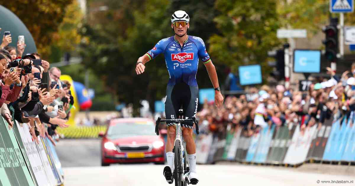 Mathieu van der Poel is klaar voor WK: zege in Luxemburg na solo van 177 kilometer