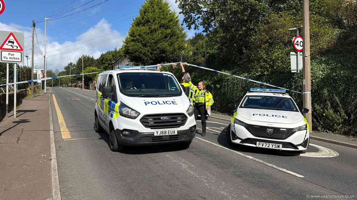 Queensbury Road shut as air ambulance rushes to 'serious crash' near Halifax