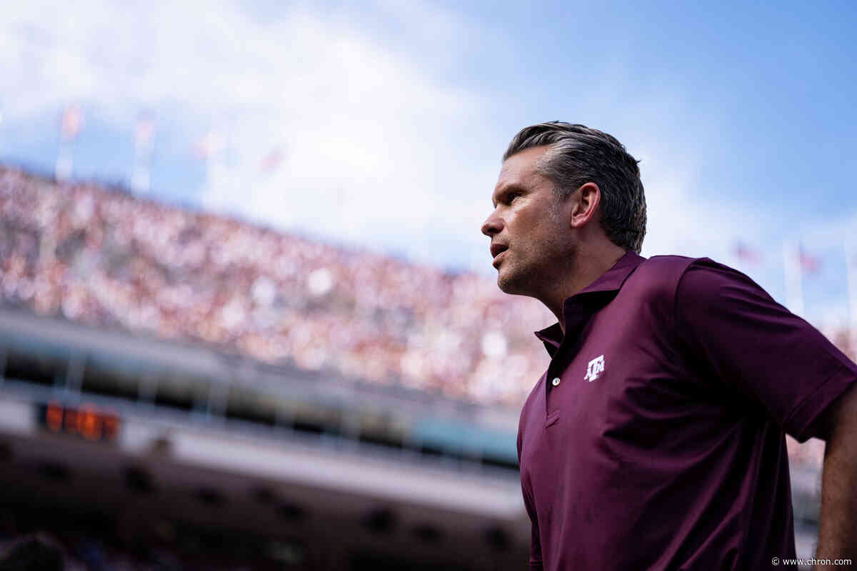Pete Hegseth meets with students, Greg Abbott while at Texas A&M