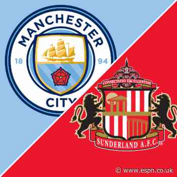 Man City down Sunderland in eight-goal thriller