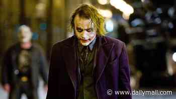Heath Ledger's portrayal of the Joker beats Darth Vader and Hannibal Lecter to be crowned top movie villain