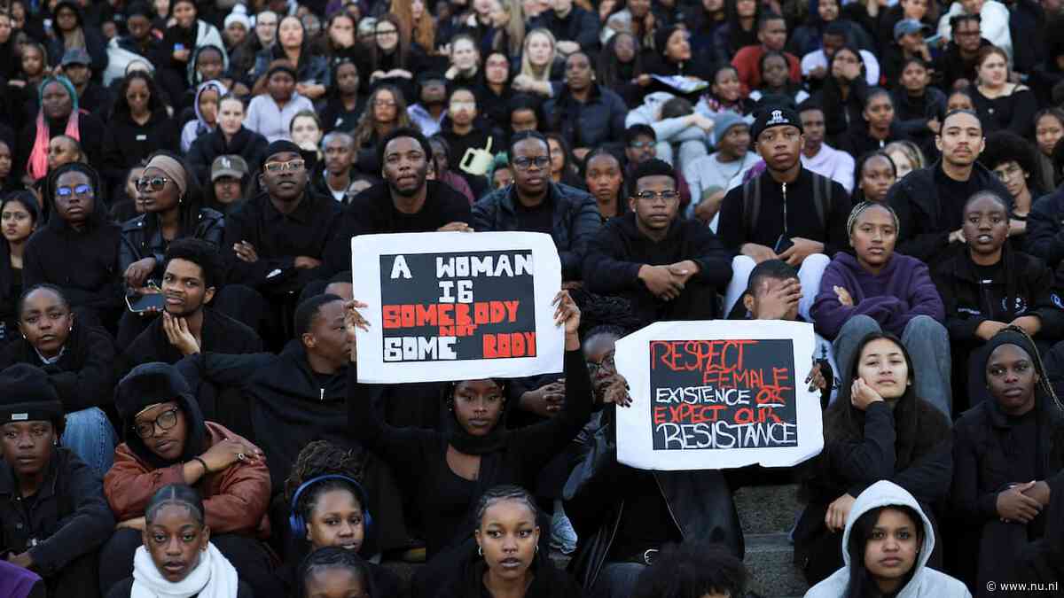 Zuid-Afrikanen demonstreren tegen vrouwengeweld na vondst negen lichamen
