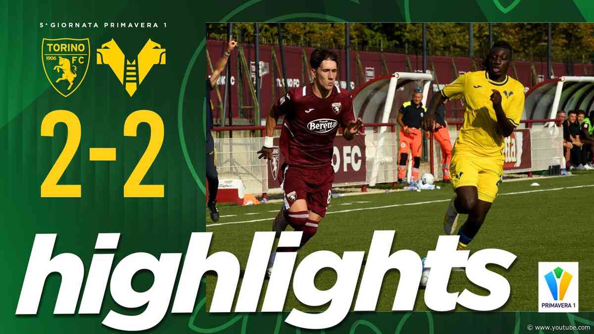Highlights Primavera 1 2026/27 | Torino-Hellas Verona 2-2