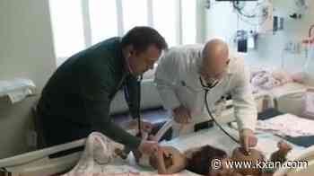 Twin sisters conjoined at the head successfully separated