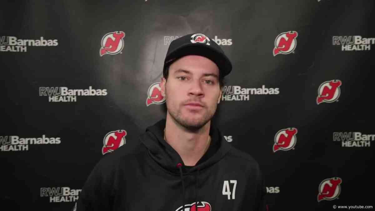 Chisholm and Dillon speak at Devils training camp