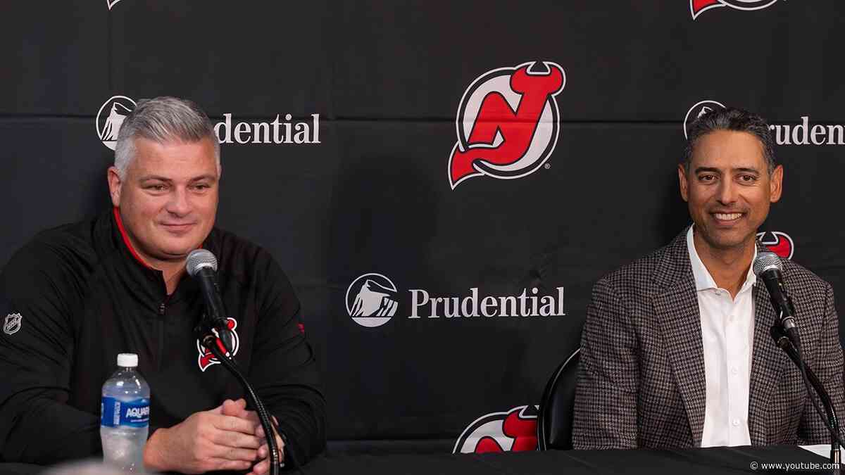Mehta, Keefe  talk to the media after Day 1 of camp