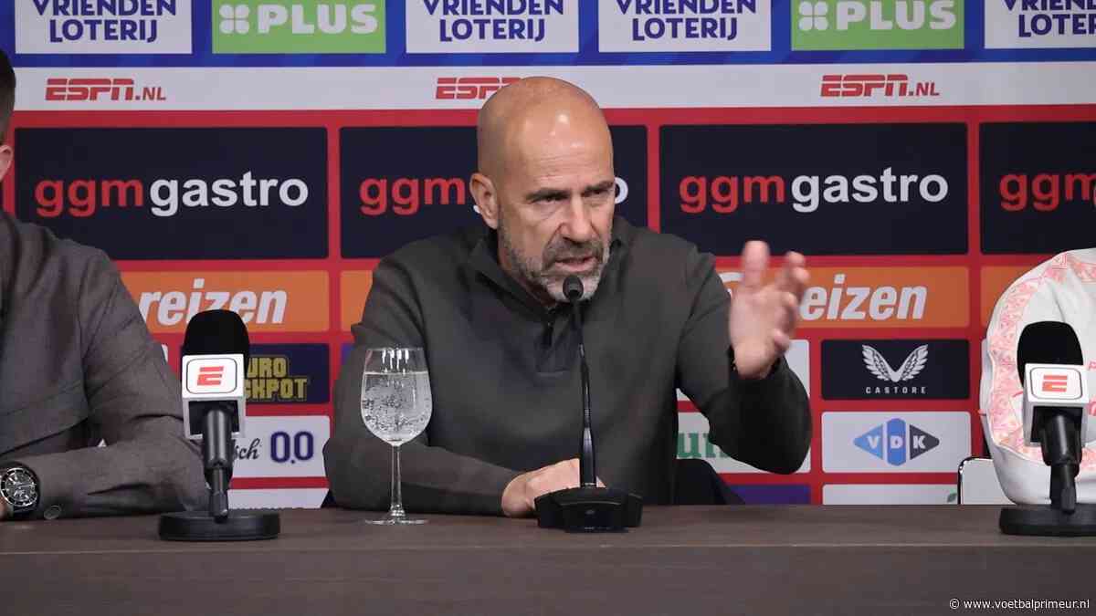 Bosz 'doodziek' van tegendoelpunten PSV tegen FC Twente: 'Totaal onnodig'