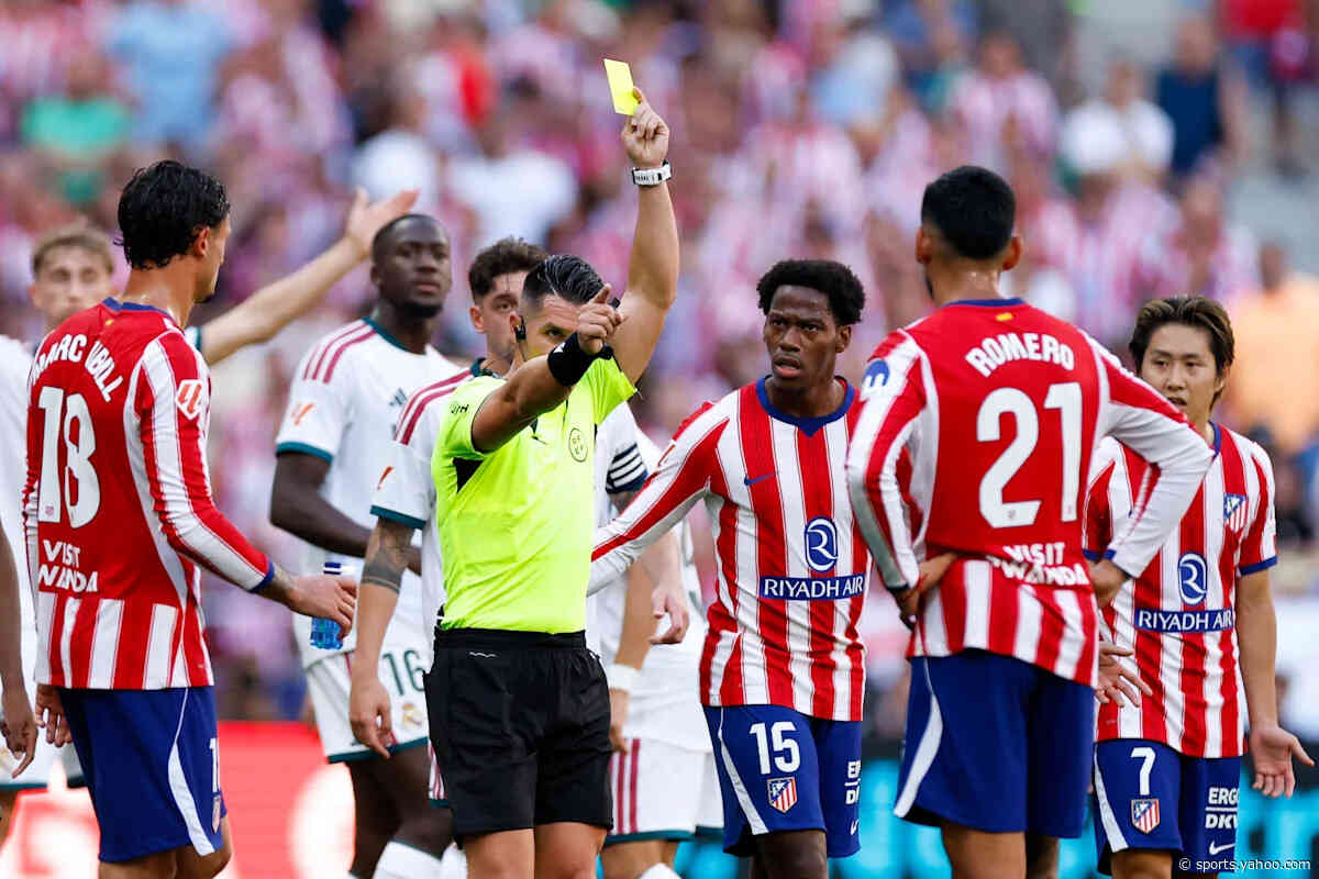 🔥 Fiery Madrid derby! Atlético star lucky after horror tackle