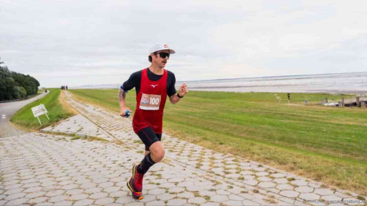 Deutsche Athleten zaubern beim Red Bull Wattlauf an der Nordsee