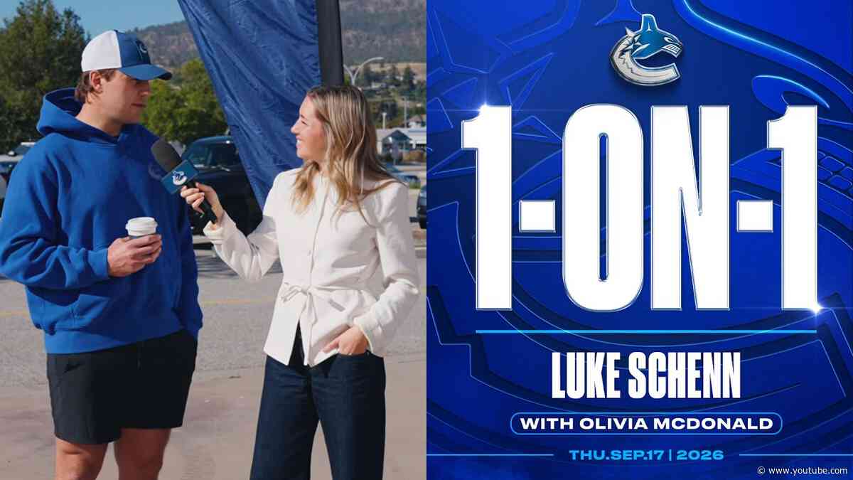 Luke Schenn 1-on-1 with Rinkside Reporter Olivia McDonald at Canucks Training Camp (Sep 17 2026)