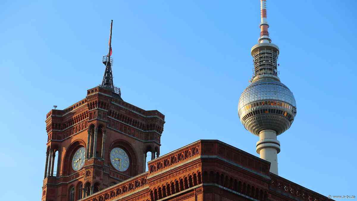 Wahl zum Abgeordnetenhaus: Prognose: Linke liegt in Berlin deutlich vor CDU - SPD abgeschlagen