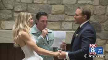 Couple uses their wedding to raise money for a charity that's especially close to them
