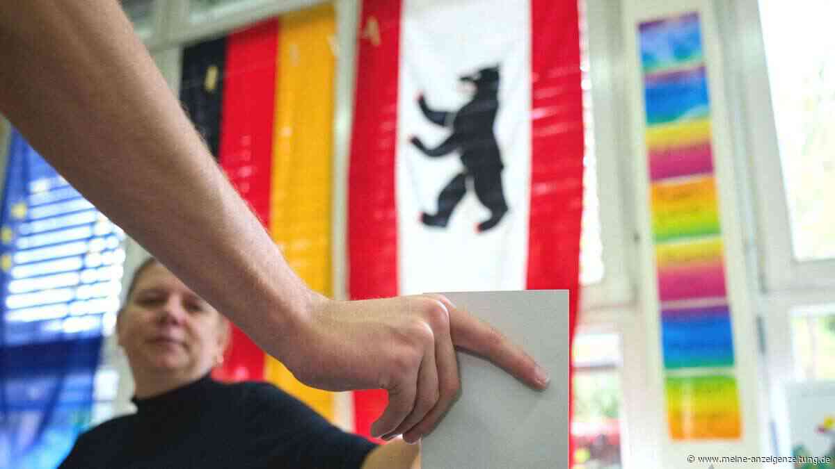 Prognosen: Linke bei Berlin-Wahl klar vor CDU