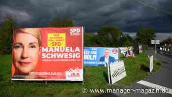 AfD wird laut Prognosen stärkste Kraft, CDU stürzt ab