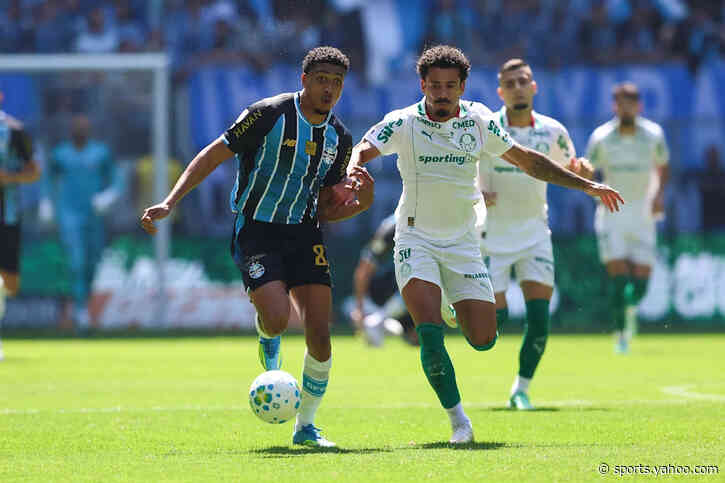 Draw leaves Grêmio in bottom four, Palmeiras worried by leaders Flamengo
