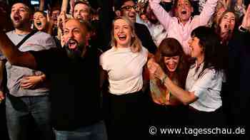 ++ Liveticker zur Berlin-Wahl: Großer Applaus und Konfetti bei den Linken ++