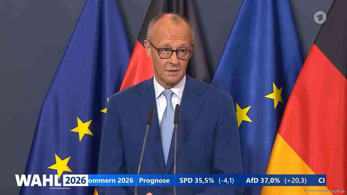 Merz live im TV: Kanzler reagiert auf „Desaster“ der CDU in Mecklenburg-Vorpommern