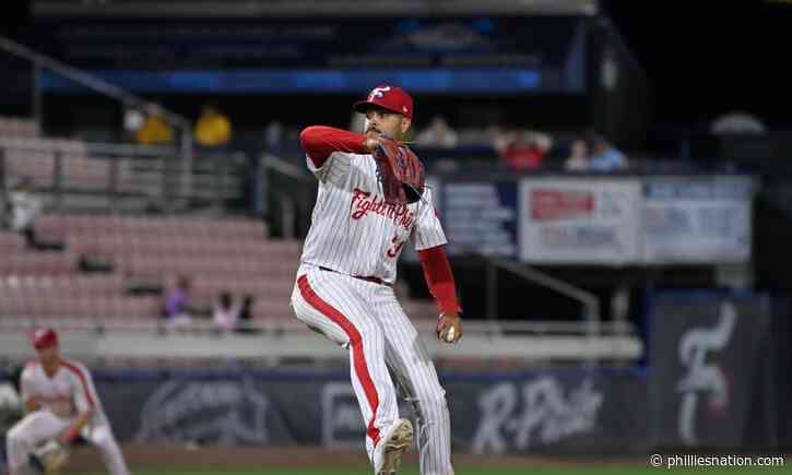 Veteran minor league reliever talks bounce back from rough Triple-A outing, oblique injury
