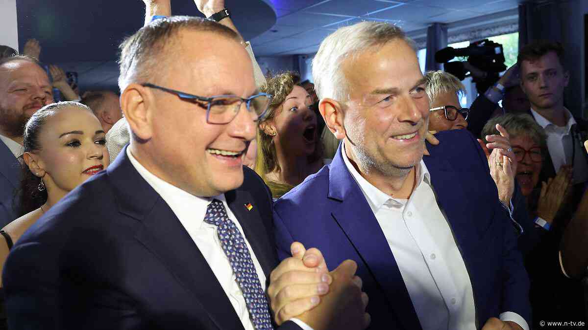 CDU muss bangen: Prognose: AfD liegt in MV knapp vor Schwesigs SPD