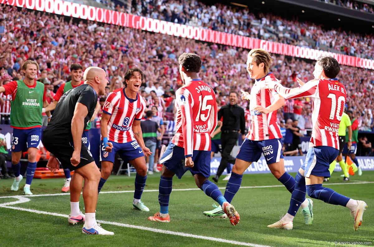 Atleti dagger 10-man Real Madrid in tense derby to move second 🇪🇸