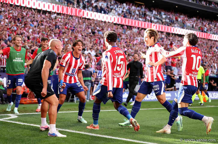 Atleti dagger 10-man Real Madrid in tense derby to move second 🇪🇸