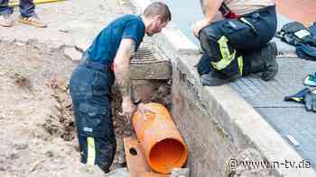 Rettungseinsatz im Saarland: Feuerwehr befreit Kind aus Rohrschacht