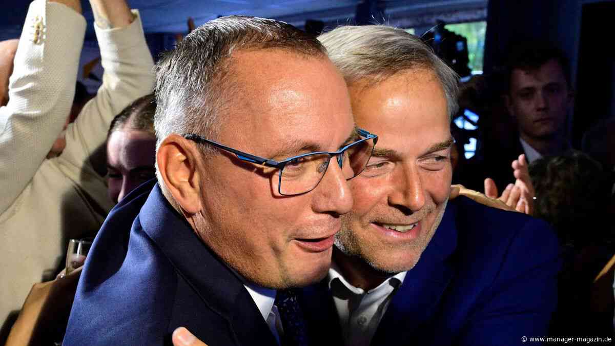 AfD wird laut Hochrechnungen stärkste Kraft, CDU stürzt ab