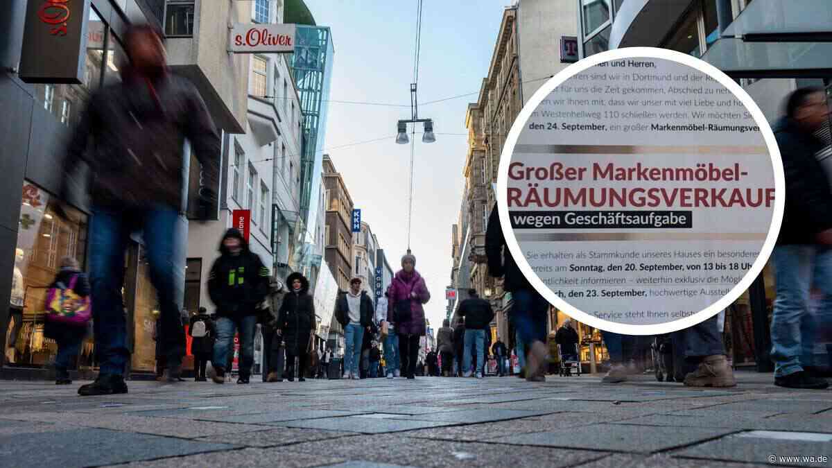 Letztes Möbelhaus der Stadt schließt nach über 130 Jahren – Räumungsverkauf hat begonnen