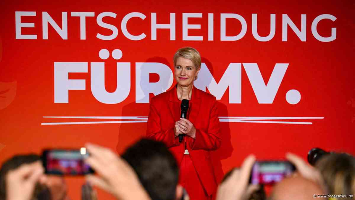 ++ Liveticker zur Mecklenburg-Vorpommern-Wahl: Bartsch sieht keinen Regierungsauftrag für AfD ++