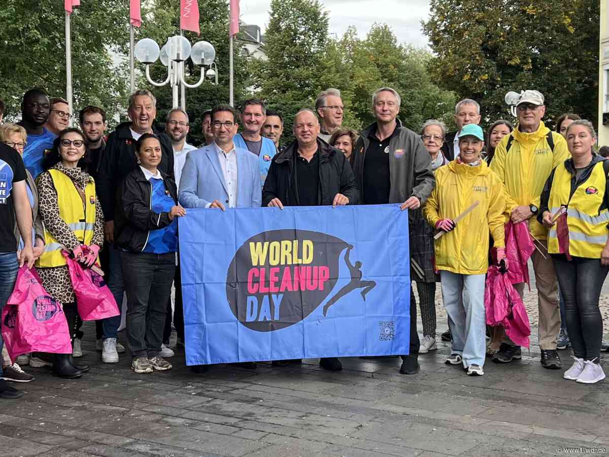 World Cleanup Day: Hunderte Ehrenamtliche in Bonn