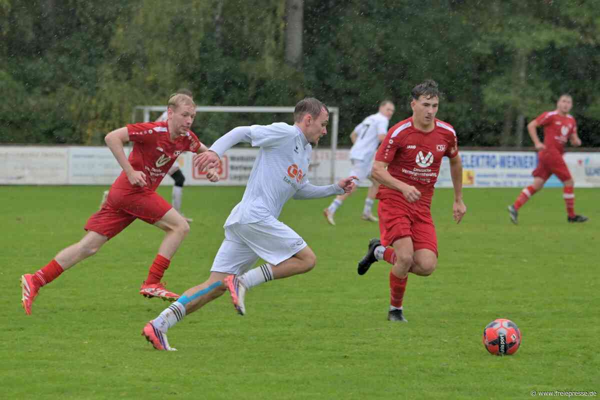 Sachsenklasse: ESV Lok Zwickau gewinnt Regenschlacht gegen Oberlungwitzer SV deutlich