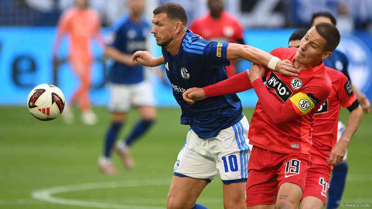 Torlos in die Pause: Schalke und Elversberg kämpfen sich zum Remis