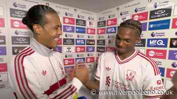 Virgil van Dijk's message to Jeremy Jacquet after starring Liverpool role in Bournemouth win