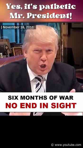 This didn't age well for Mr. Trump ...