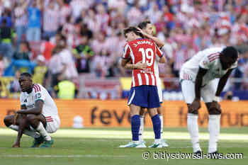 Real Madrid pierde contra el Atlético y deja escapar al Barcelona