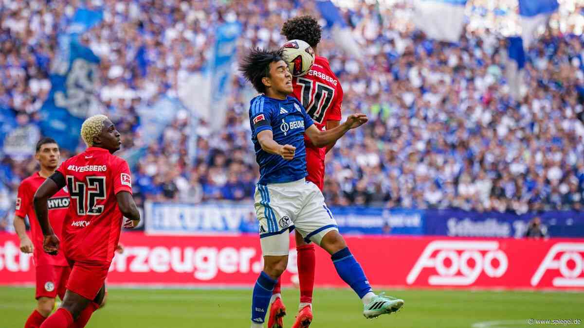 Bundesliga: Schalke 04 und SV Elversberg trennen sich torlos im Aufsteigerduell
