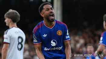 Fulham vs. Manchester United player ratings as Matheus Cunha rescues point for Michael Carrick
