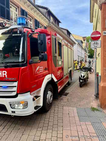 Weinheim – Ausgelöste Brandwarnanlage in sozialer Einrichtung in der Innenstadt