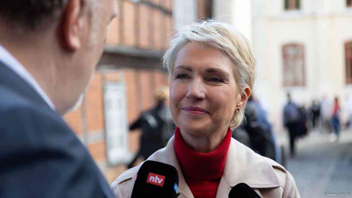 "Sensationelles Ergebnis" : AfD will als "Volkspartei" in Schwerin regieren - doch Schwesig hat bessere Karten