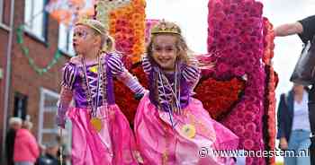 Regenbogen, legowagens en brandweerauto’s door de straat, en daarna hup de container in: dit is het Kindercorso