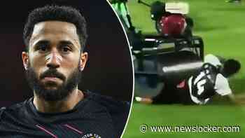 Bizar incident op voetbalveld: oud-international Engeland aangereden door pletwals