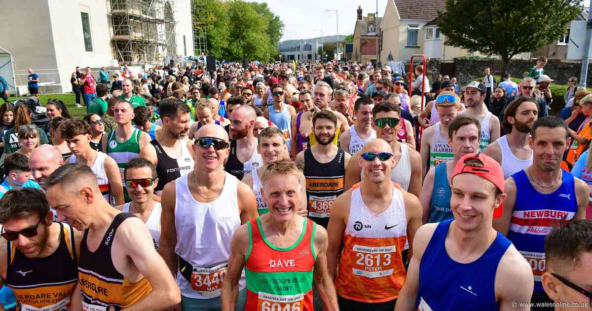 Newlyweds, new route and a sell-out race make the 45th Swansea 10k stand out