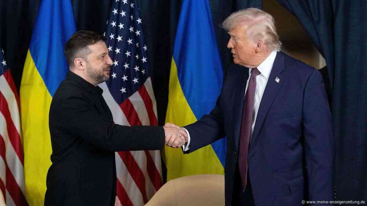Selenskyj kündigt Treffen mit Trump für kommende Woche an