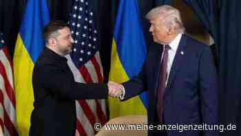 Selenskyj kündigt Treffen mit Trump für kommende Woche an