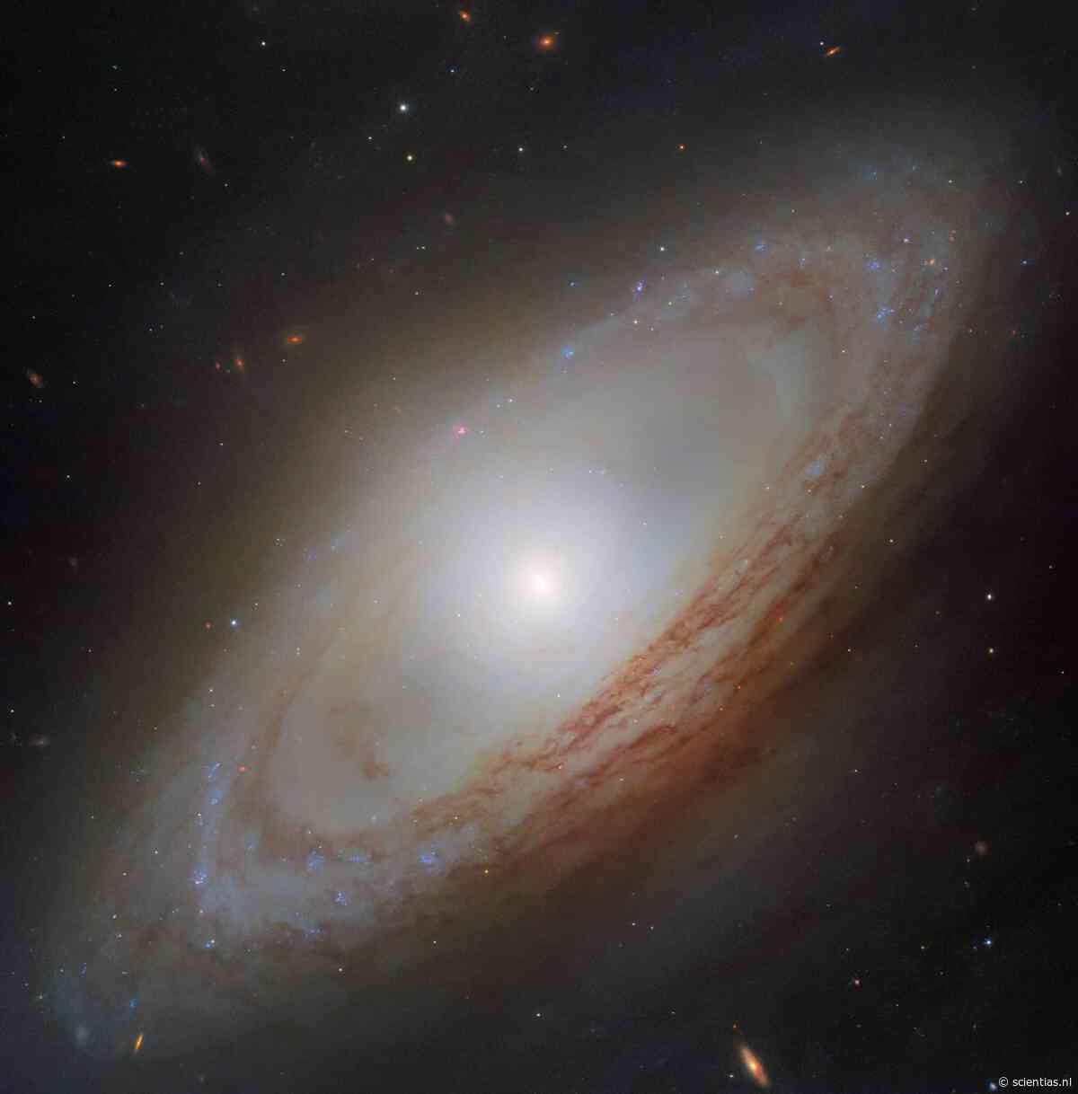 Dit sterrenstelsel draait twee kanten op: het geheim van NGC 4698