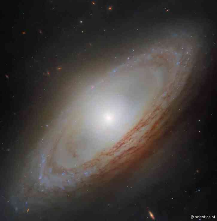 Dit sterrenstelsel draait twee kanten op: het geheim van NGC 4698