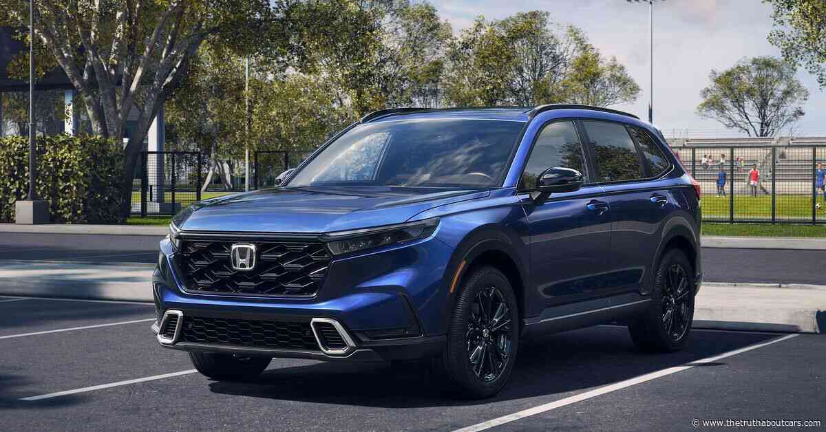 CR-V Laps The RAV4, And Honda Isn't Coasting