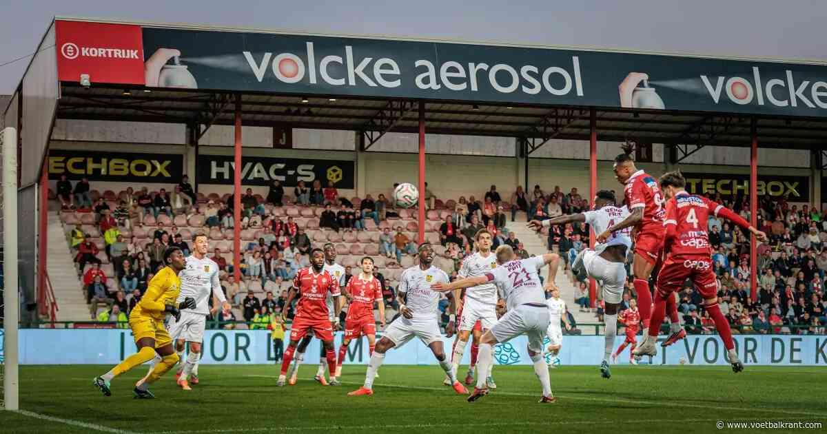 Lepoint zet sollicitatie kracht bij: KV Kortrijk pakt eerste punten tegen tien Wase Leeuwen